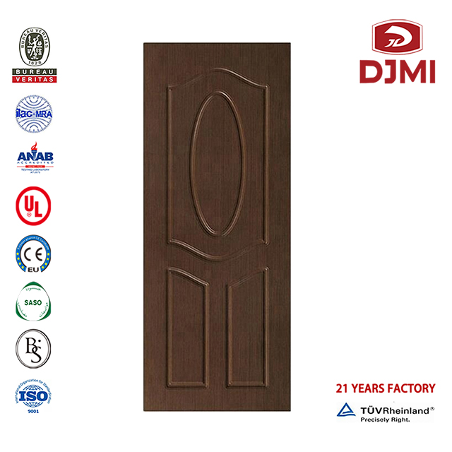 Porte en bois en PVC effet en bois noir avec cintre