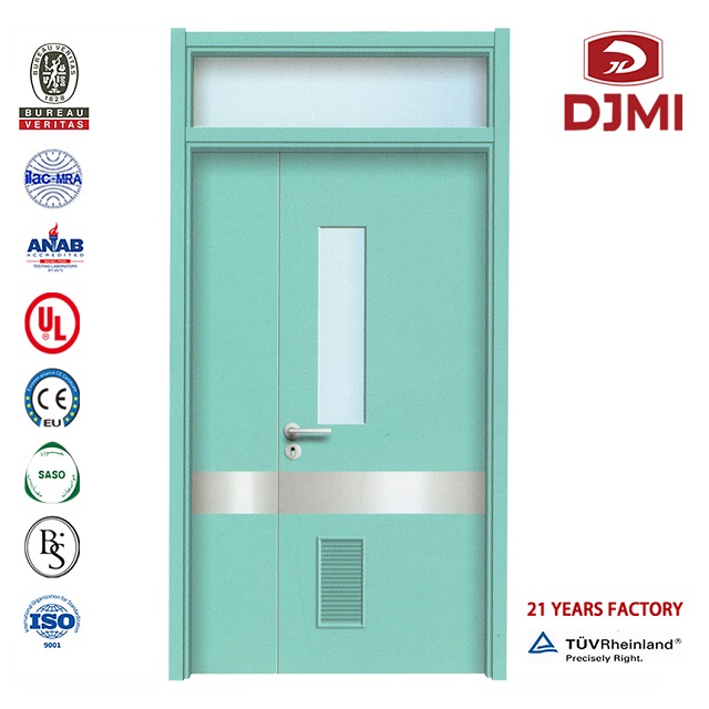 Porte composée de l'hôpital HPL avec verre